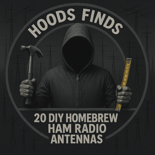 20 Homebrew Ham Antenna Builds — Hood's Finds