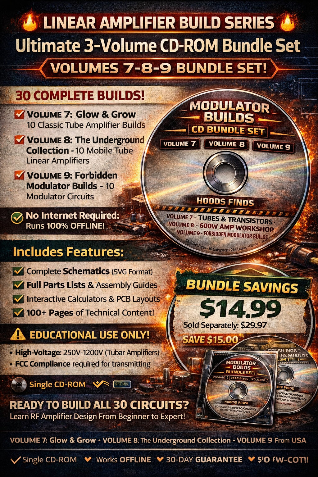 Amp Bundle Vol 7-8-9 — Hood's Finds