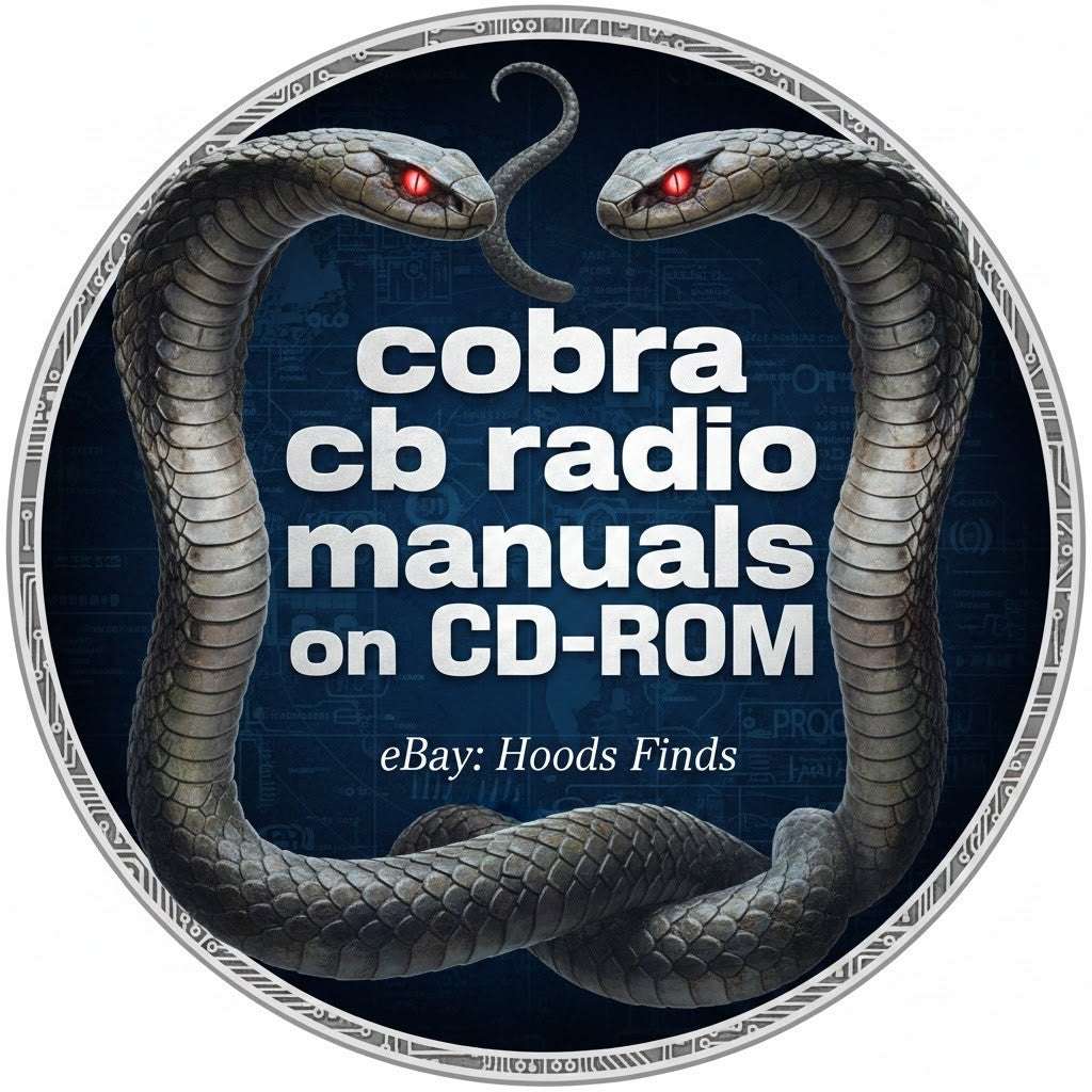 Cobra CB Radio Manuals — Hood's Finds