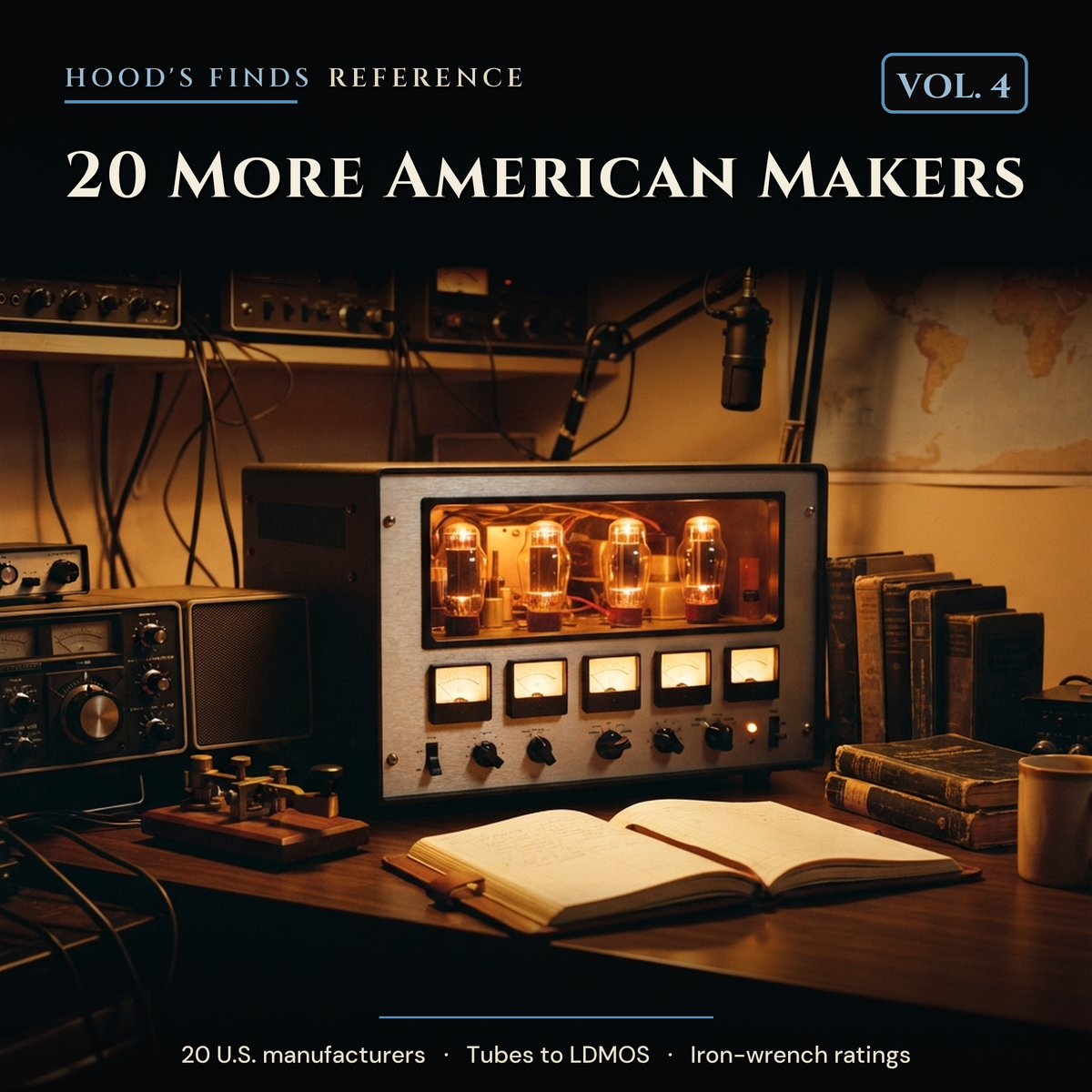 Ham Linear Amp Encyclopedia Vol.4 - U.S. Edition Vol.2 — Hood's Finds