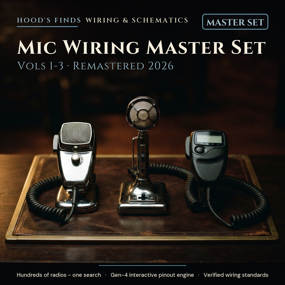 Mic Wiring Master Set — Hood's Finds